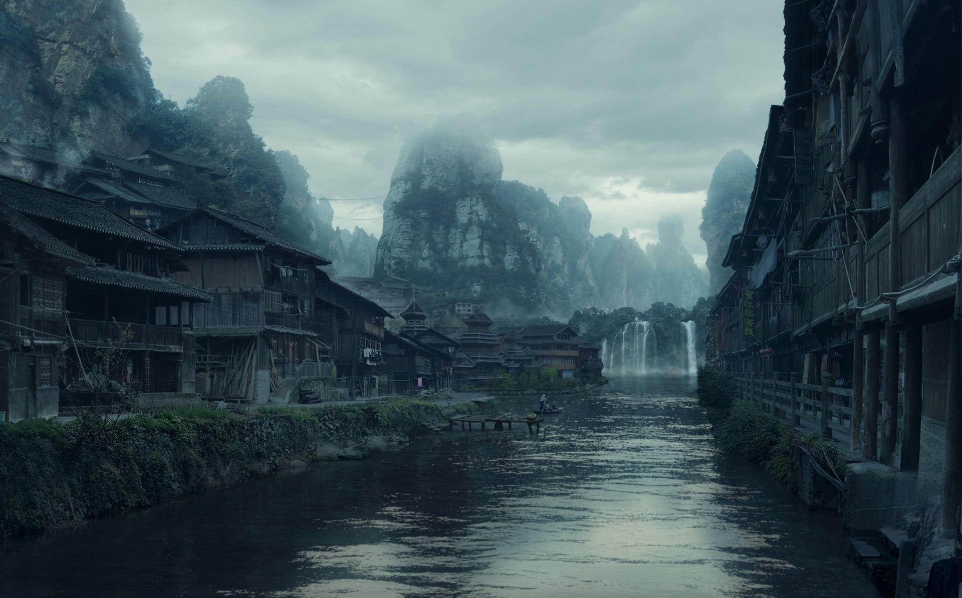 1920x1194 Asian Village