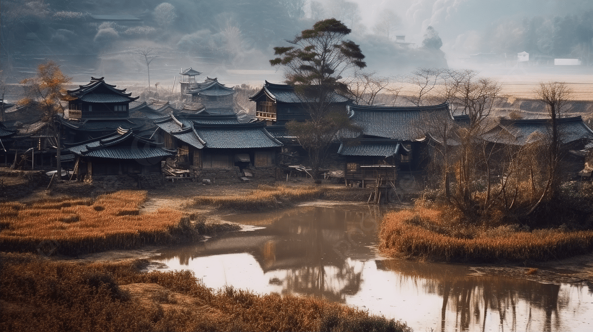 1200x673 China Village Wallpaper