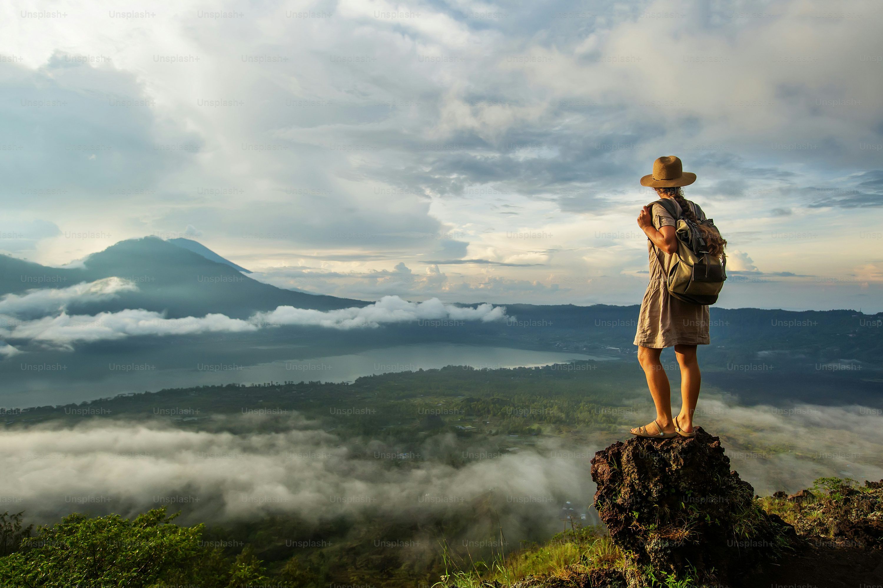 3000x2000 Mount Agung Picture. Download Free Image