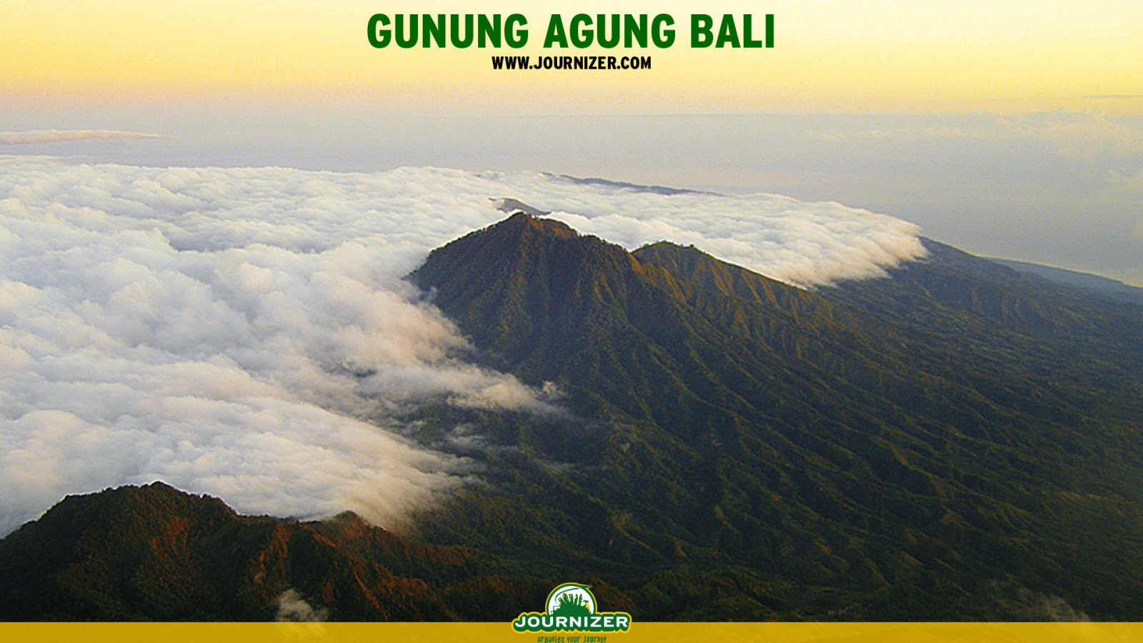 1600x900 Gunung Agung Bali Desktop wallpaper 1600x900