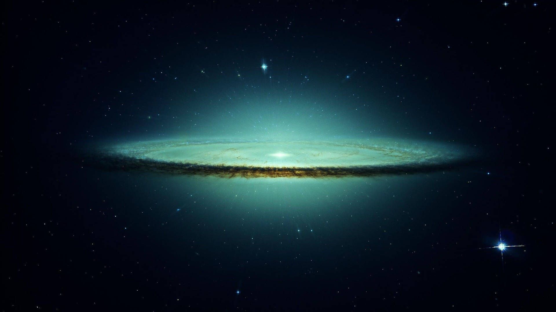 1920x1080 Download 4k Space Glowing Ring Wallpaper