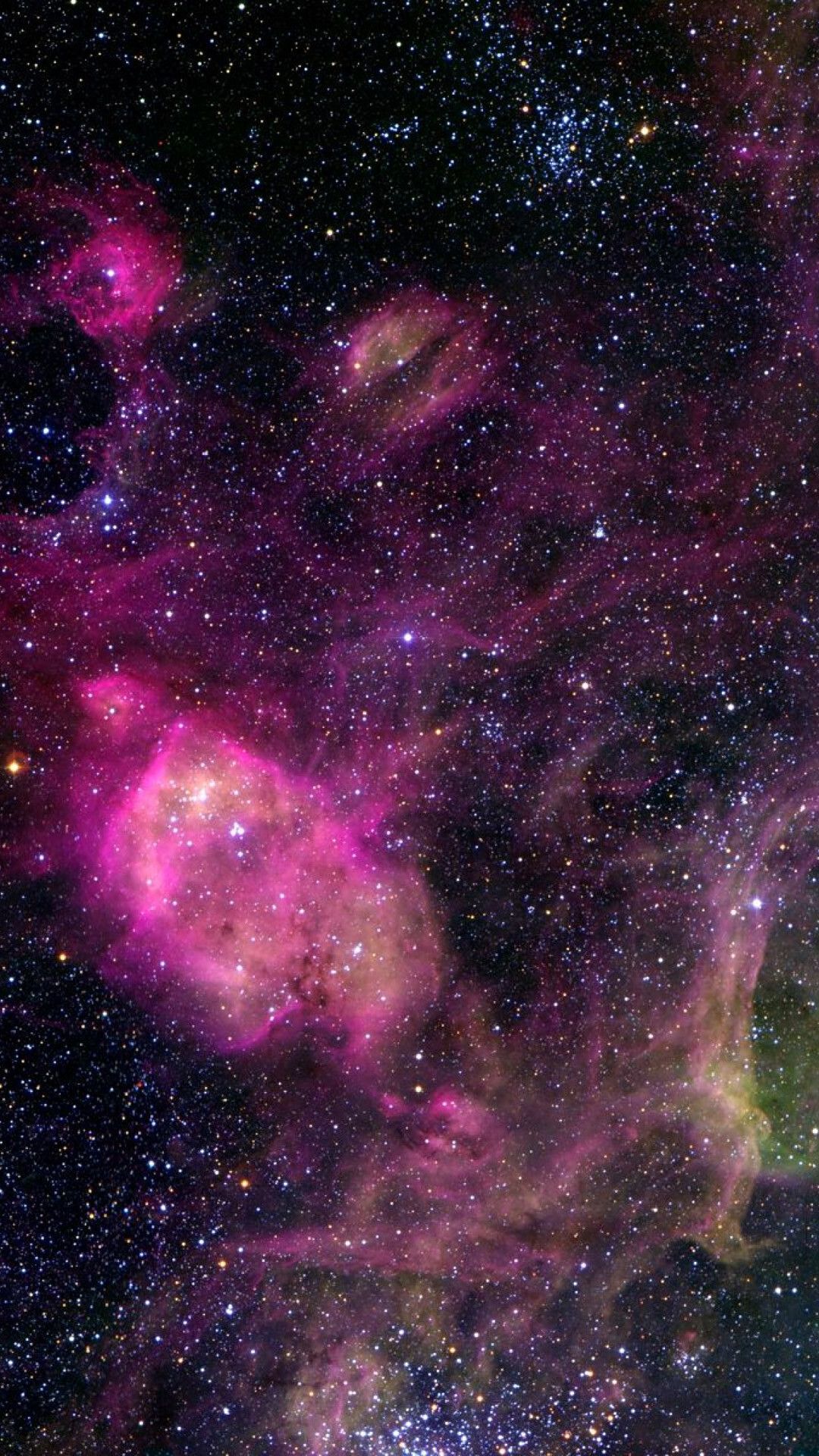 1080x1920 Widescreen Space Nebula Wallpaper For Google Android