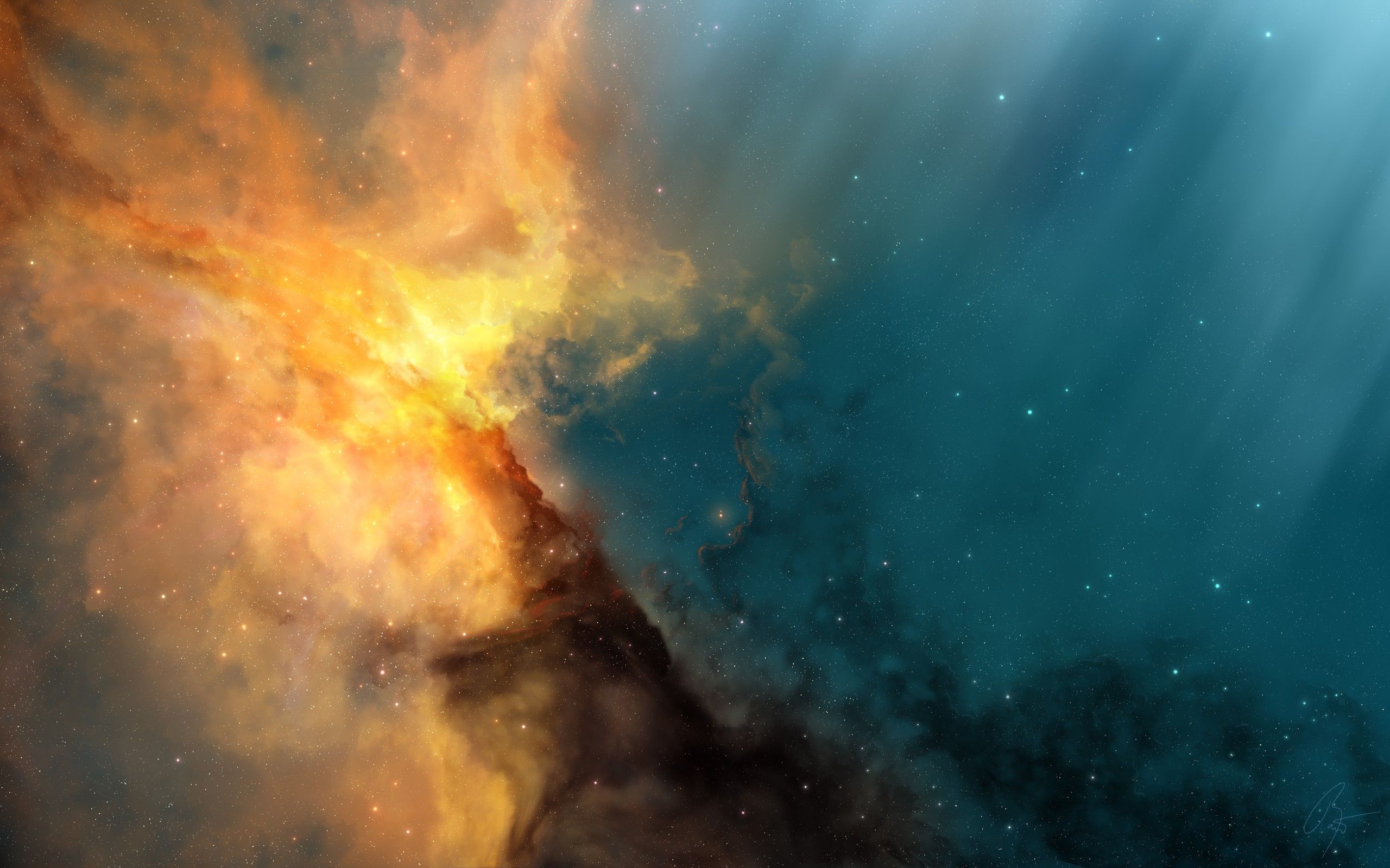 2560x1600 Solar Space Wallpaper