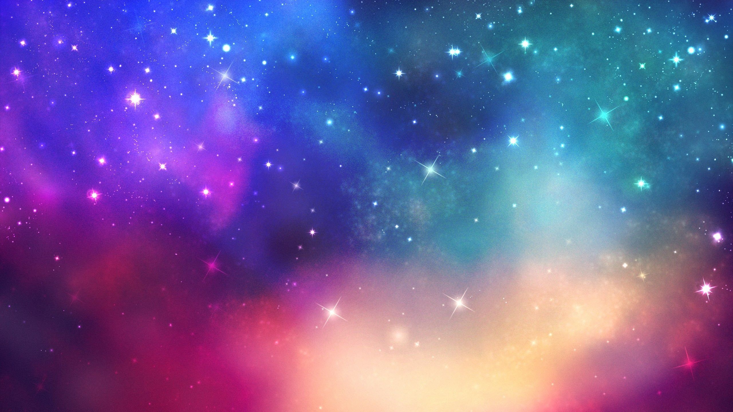 2560x1440 Galaxy Colorful Widescreen Wallpaper 84205