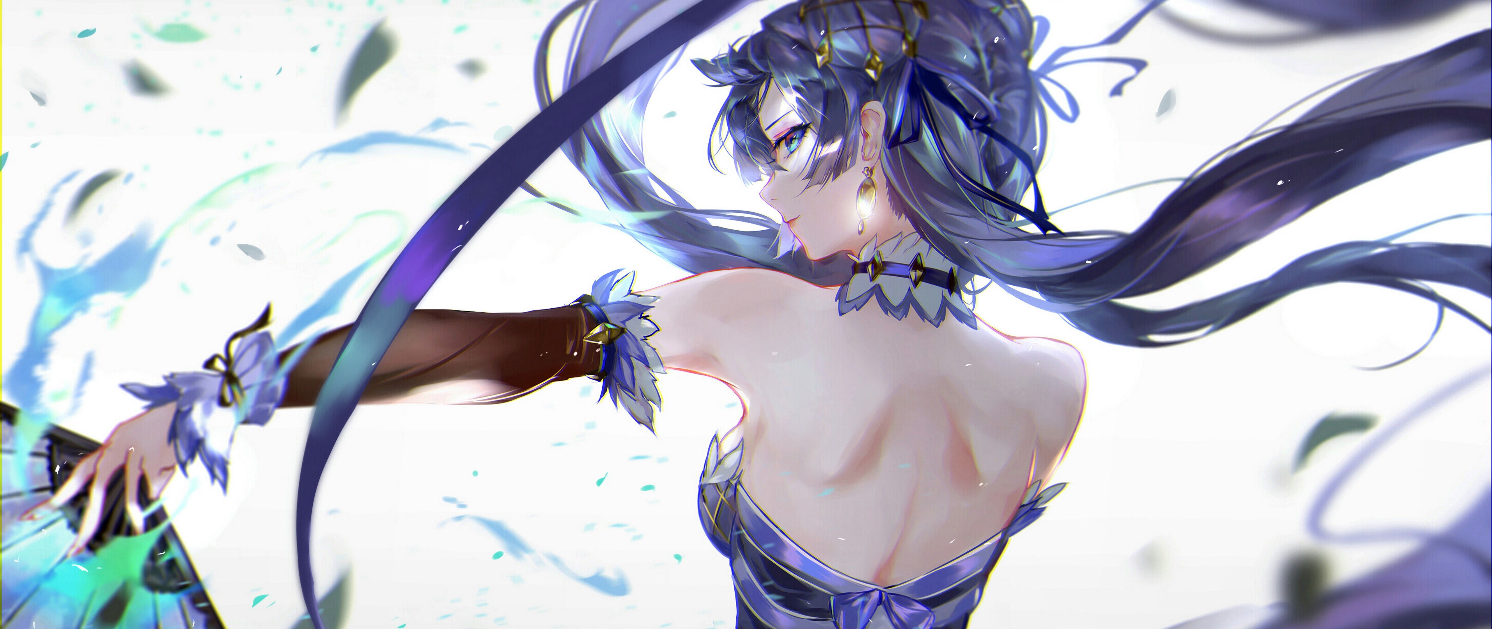 5120x2160 Anime Girl 4K Wallpaper HD
