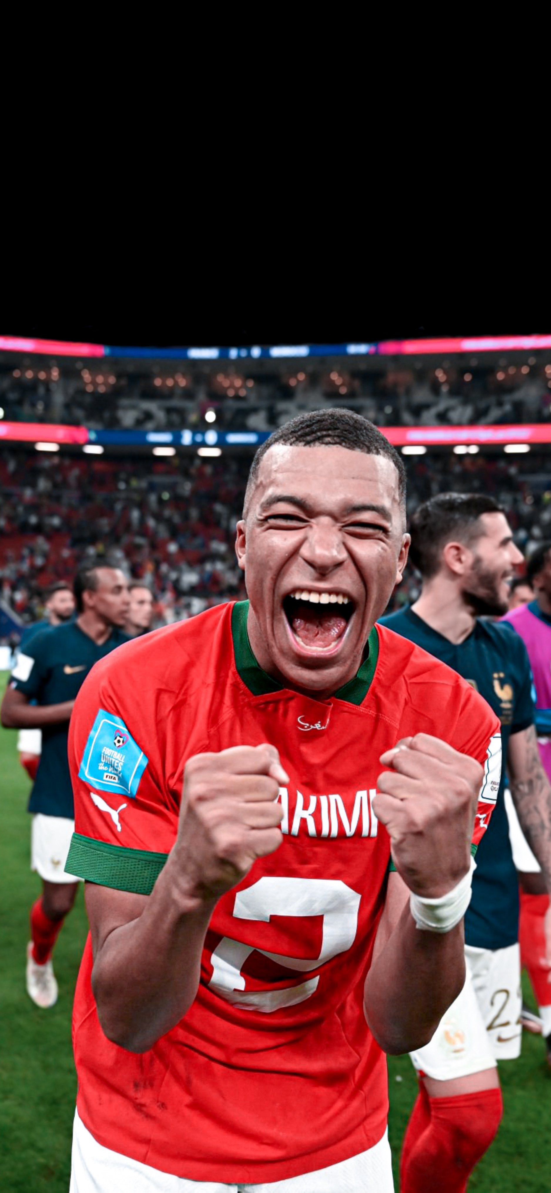 1875x4062 Free Download 4K & HD FIFA World Cup Qatar 2022 Kylian Mbappé Wallpaper for iPhone & Android Phones