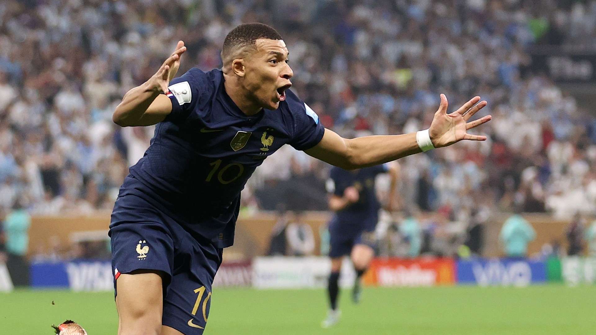 1920x1080 WATCH: Mbappe STUNS Argentina with two goals in two minutes to draw France level in World Cup final. Goal.com US