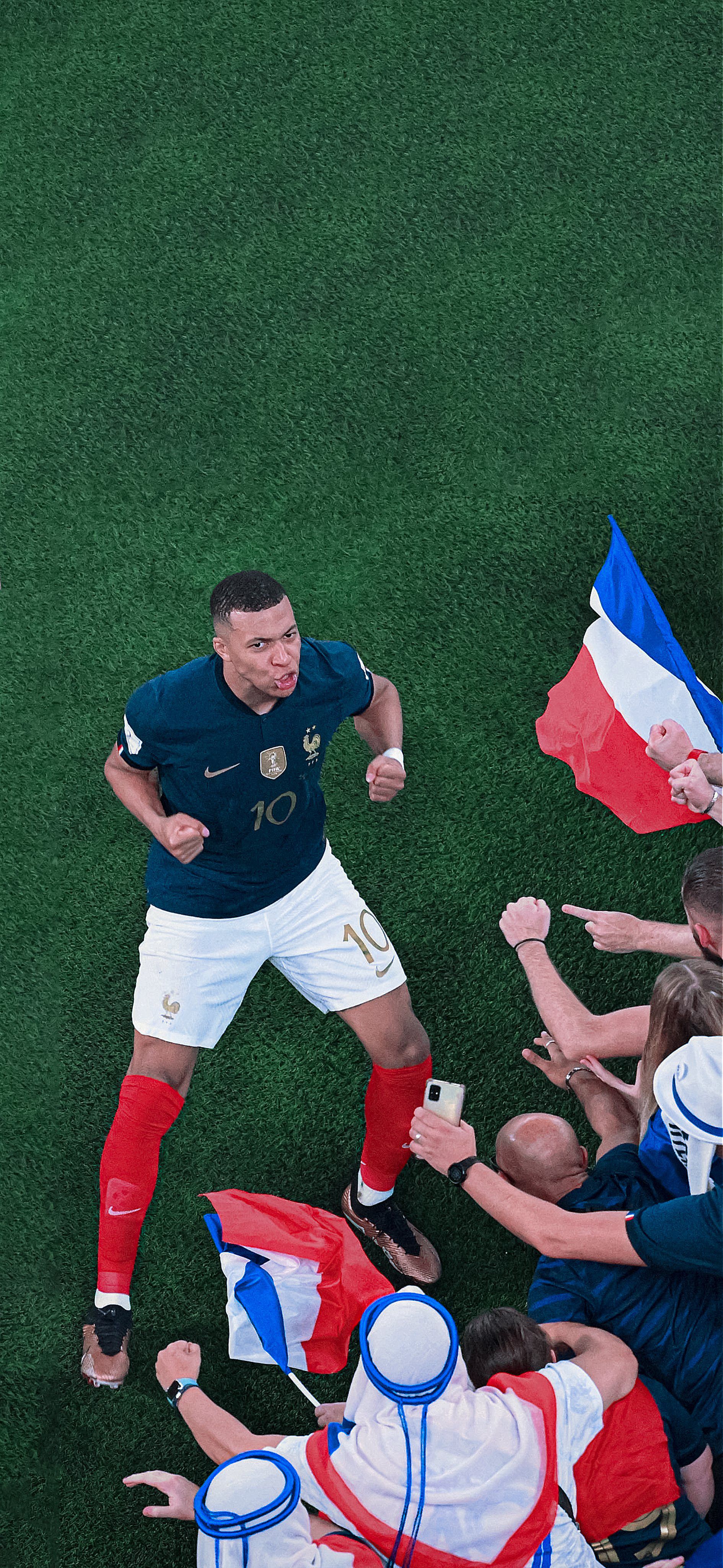 1890x4096 Free Download 4K & HD FIFA World Cup Qatar 2022 Kylian Mbappé Wallpaper for iPhone & Android Phones