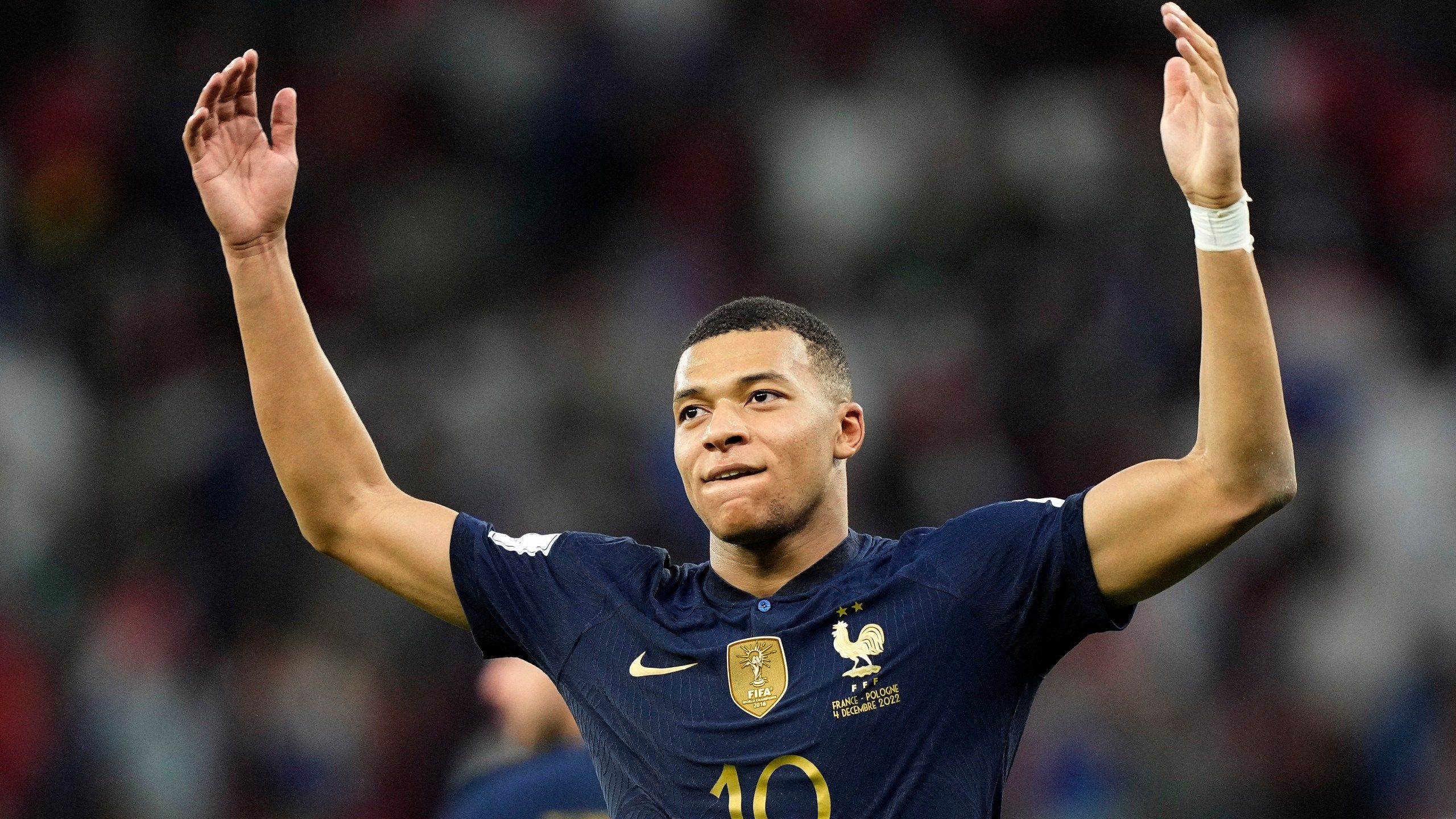 2560x1440 Mbappé is bringing soccer to a new dimension at World Cup. FOX 5 San Diego & KUSI News