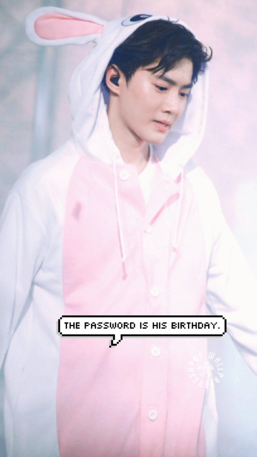 850x1511 Kpop, Suho HD phone wallpaper