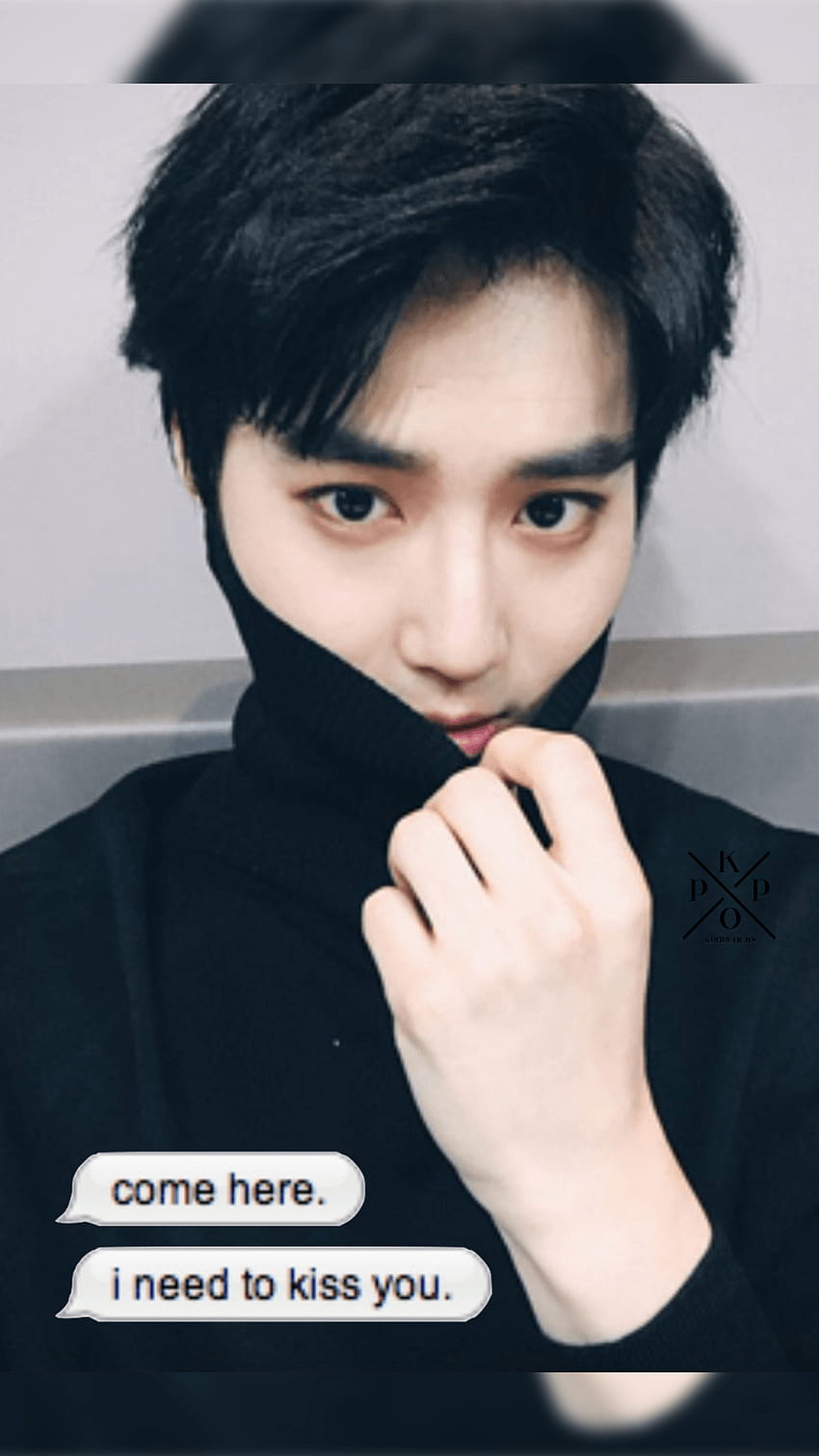 850x1511 Kpop, suho HD phone wallpaper
