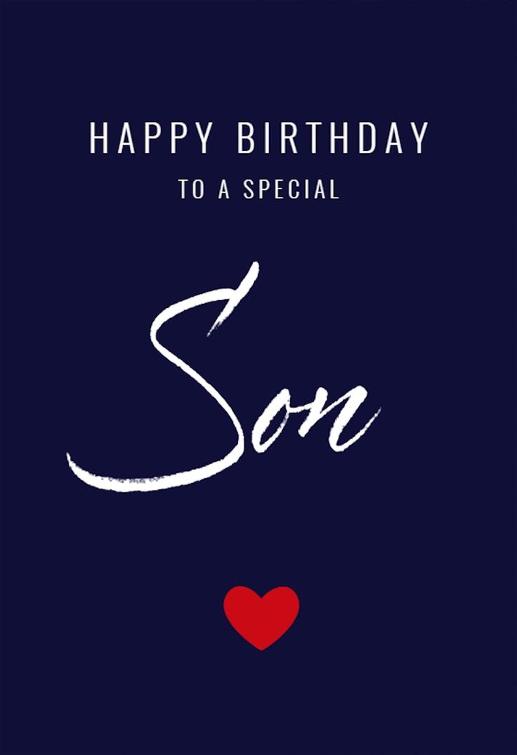 736x1074 To a special Son Card (Free)