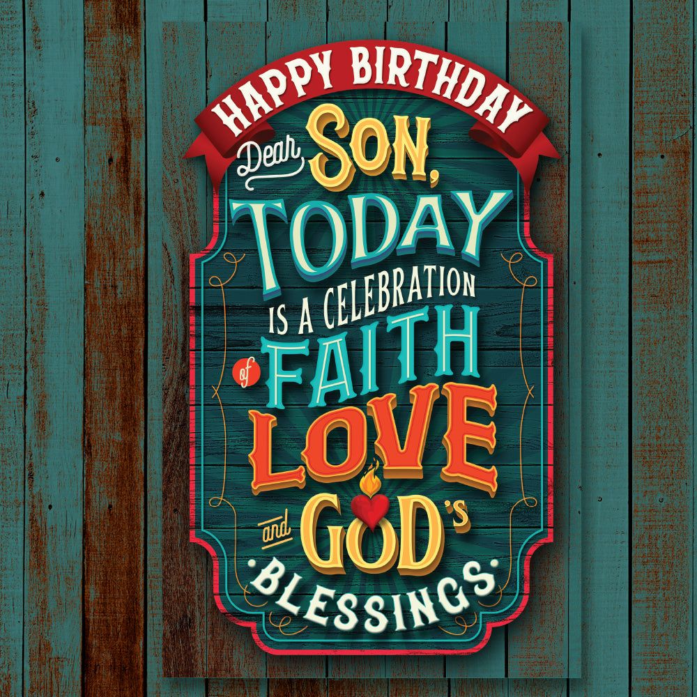 1000x1000 Religious Birthday Card For Son