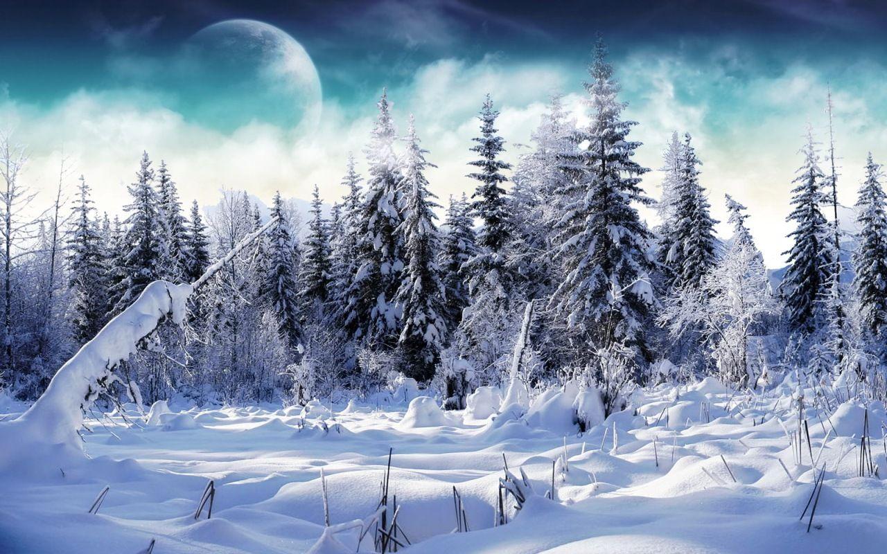 1280x800 Amish Winter Landscapes Wallpaper. Amish