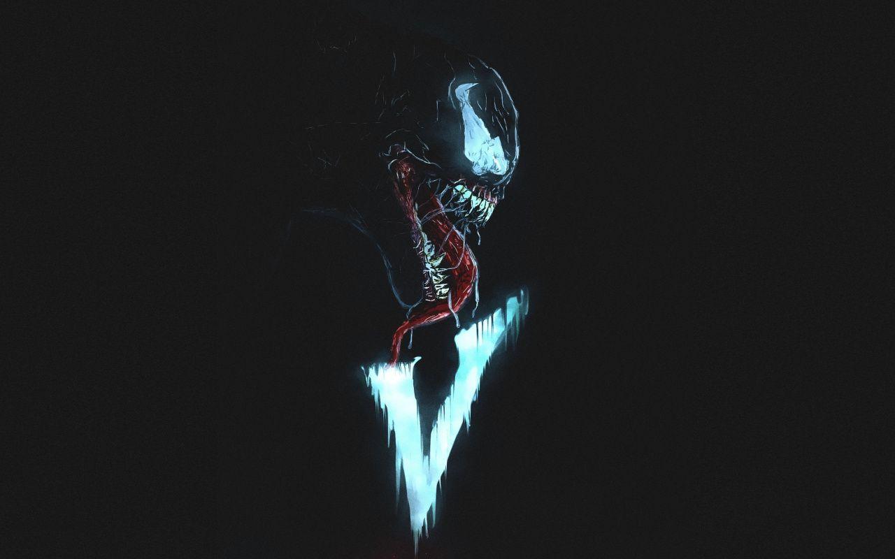 1280x800 Download 1280x800 wallpaper venom, villain, minimal, artwork, full
