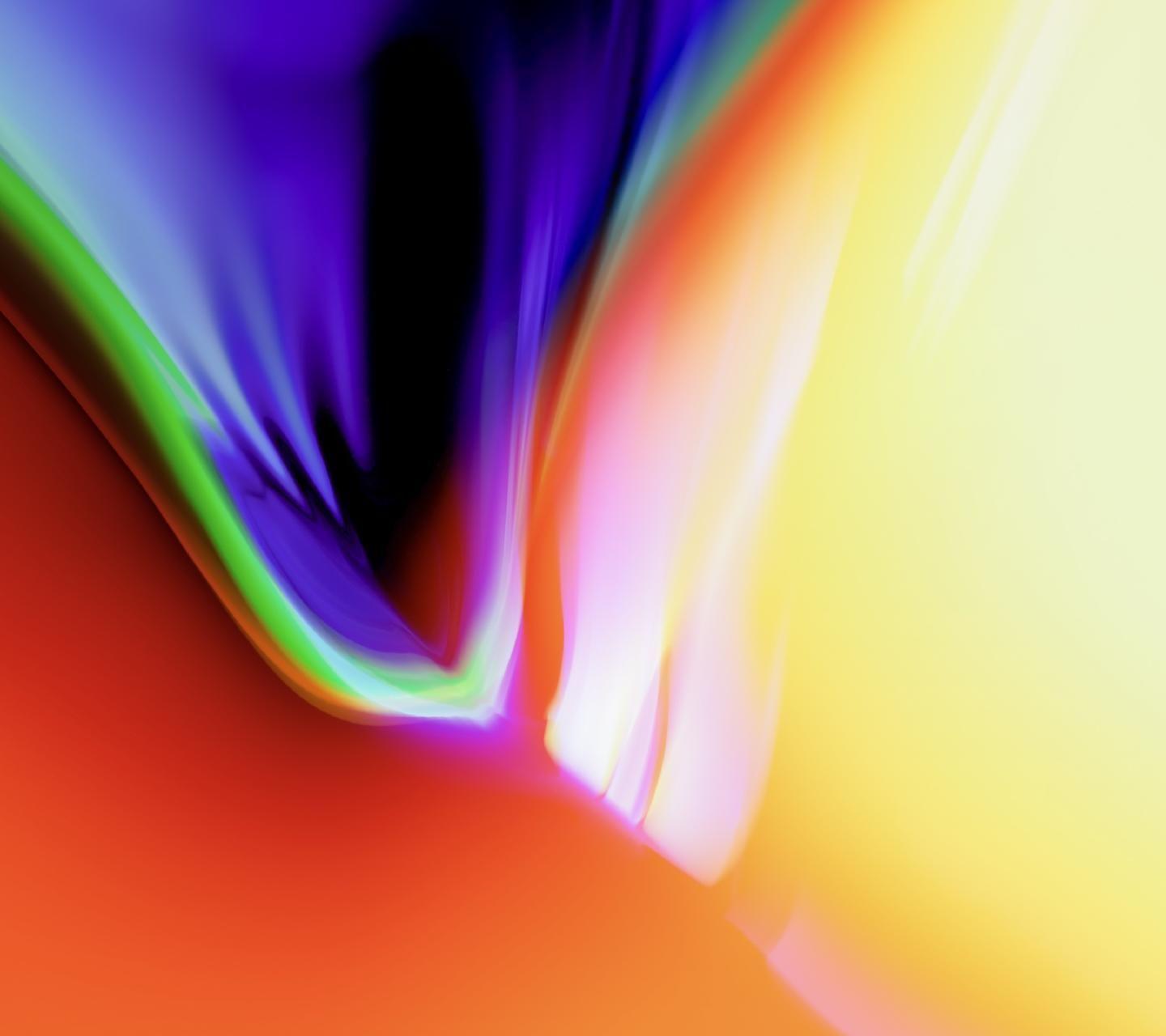1440x1280 iphone 8 Aura Gold Wallpaper
