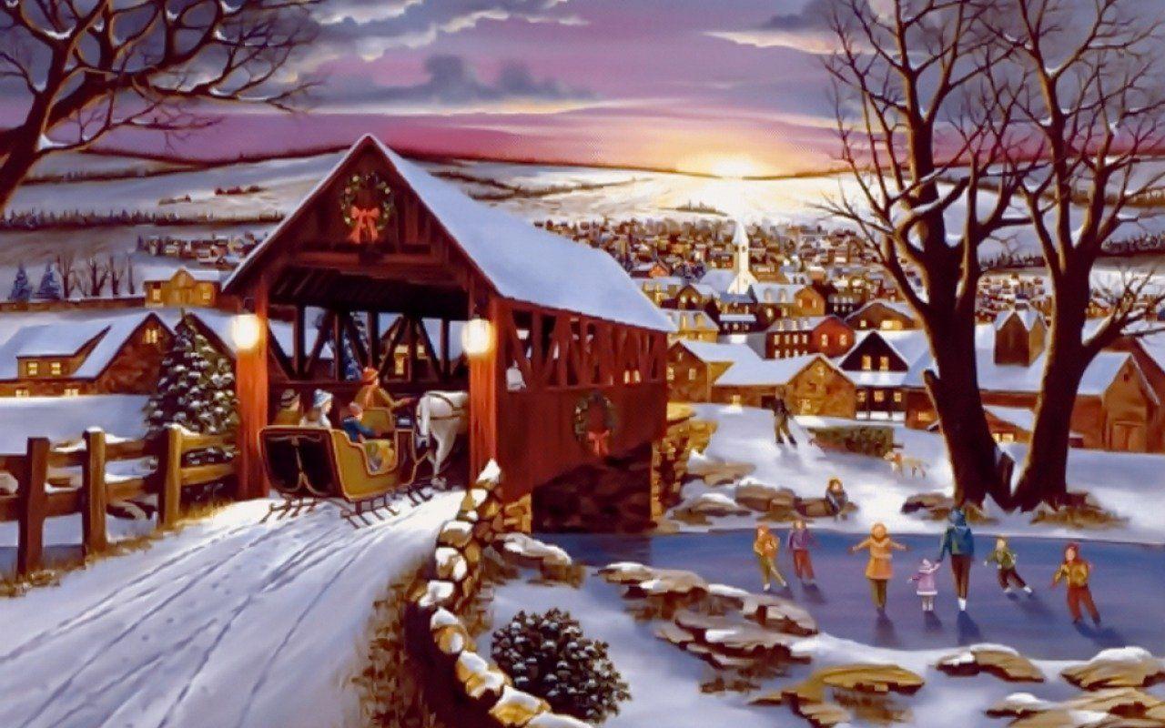 1280x800 Christmas Season Computer Wallpaper, Desktop Background