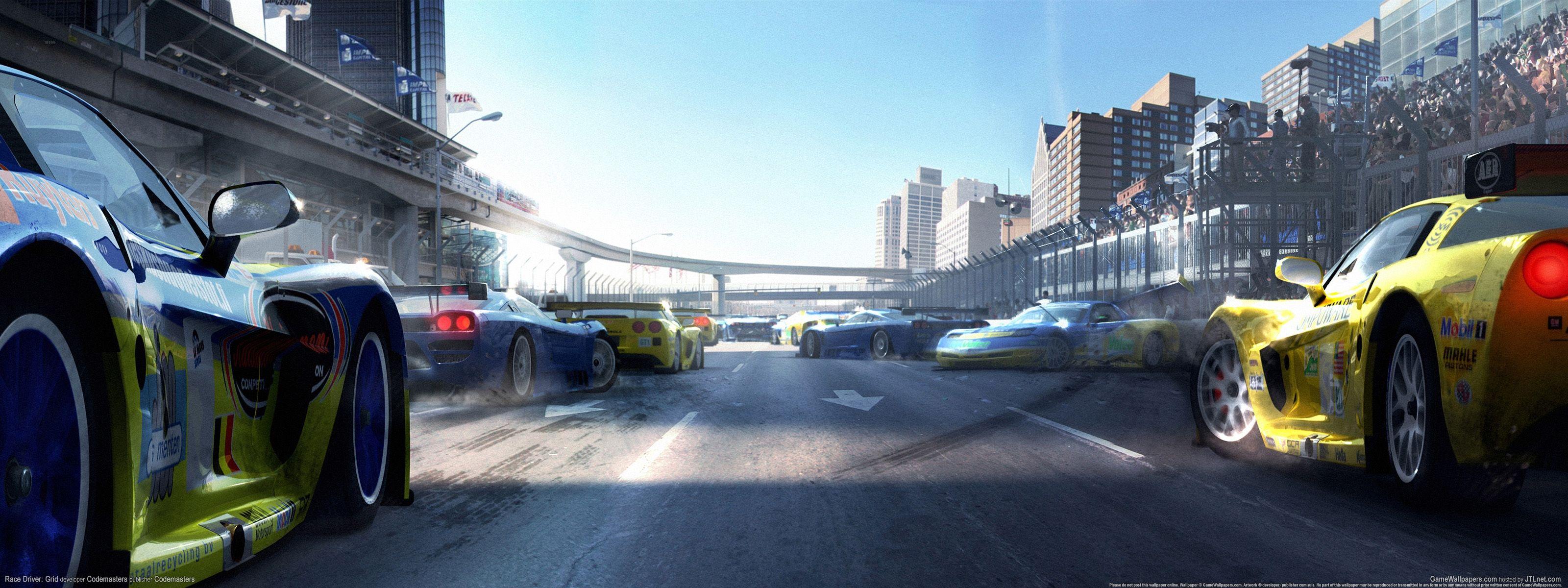 3200x1200 Race Driver Grid Wallpaperx1200
