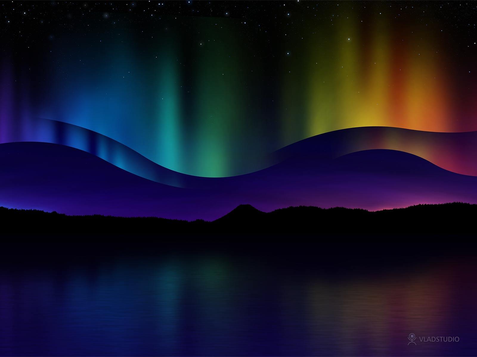 1600x1200 Northern Lights