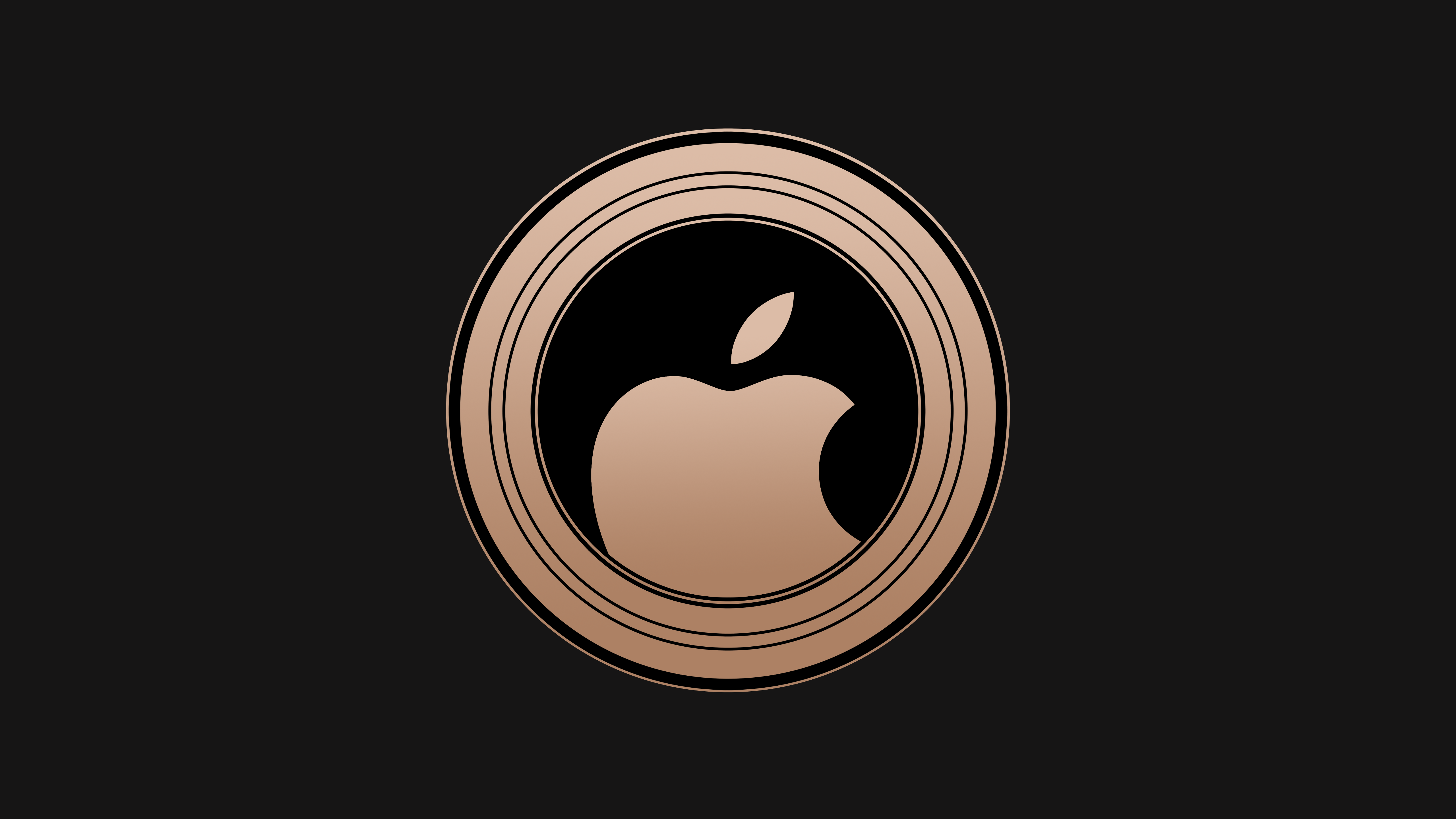 5120x2880 Wallpaper Apple logo, iPhone XS, 5K, Technology