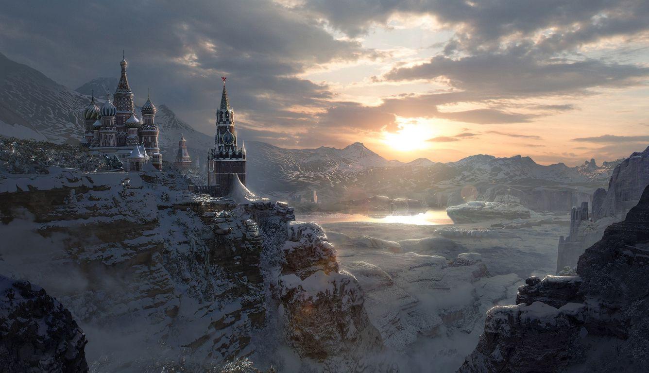 1336x768 Winter In Russia HD Laptop Wallpaper, HD City 4K