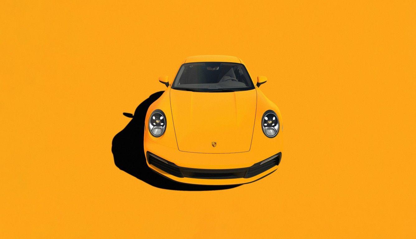 1336x768 Porsche Car Minimal 4k Laptop HD HD 4k Wallpaper, Image