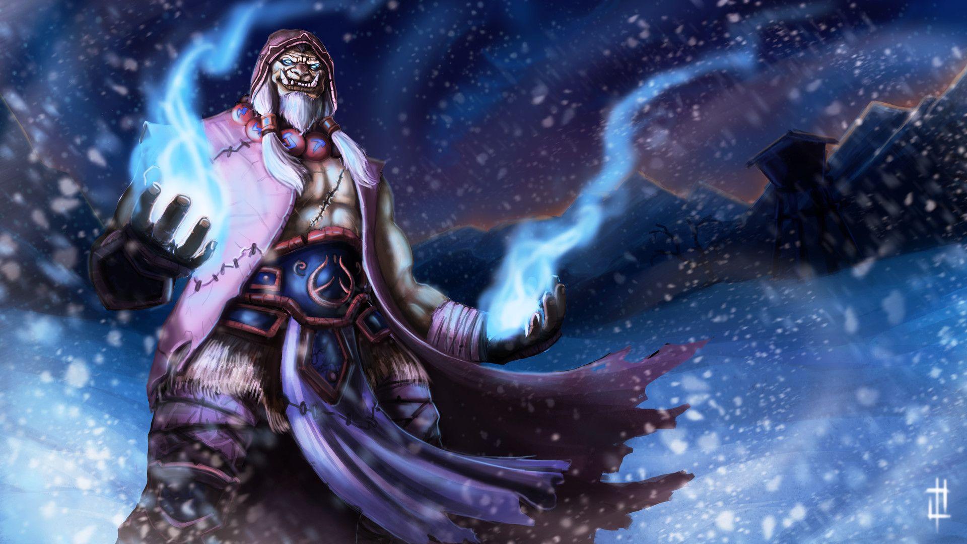 1920x1080 Thrall, Deathseer Figure, HD Wallpaper