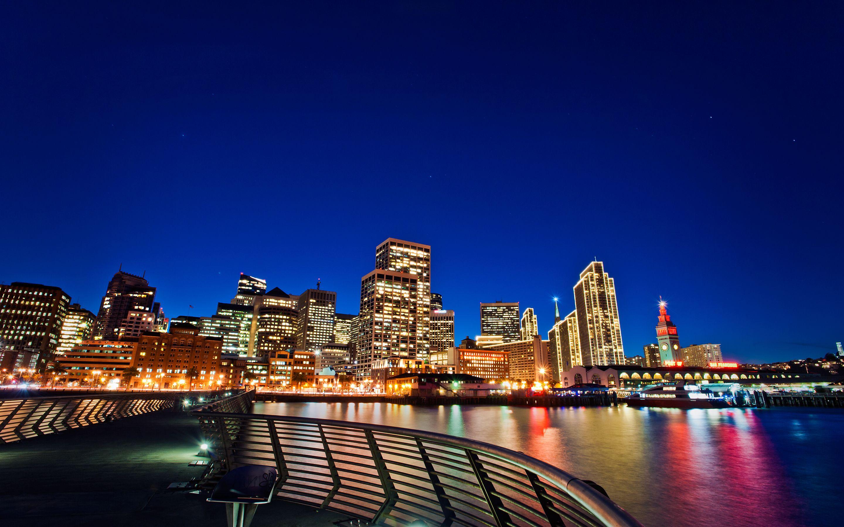 2880x1800 San Francisco Sunset Wallpaper