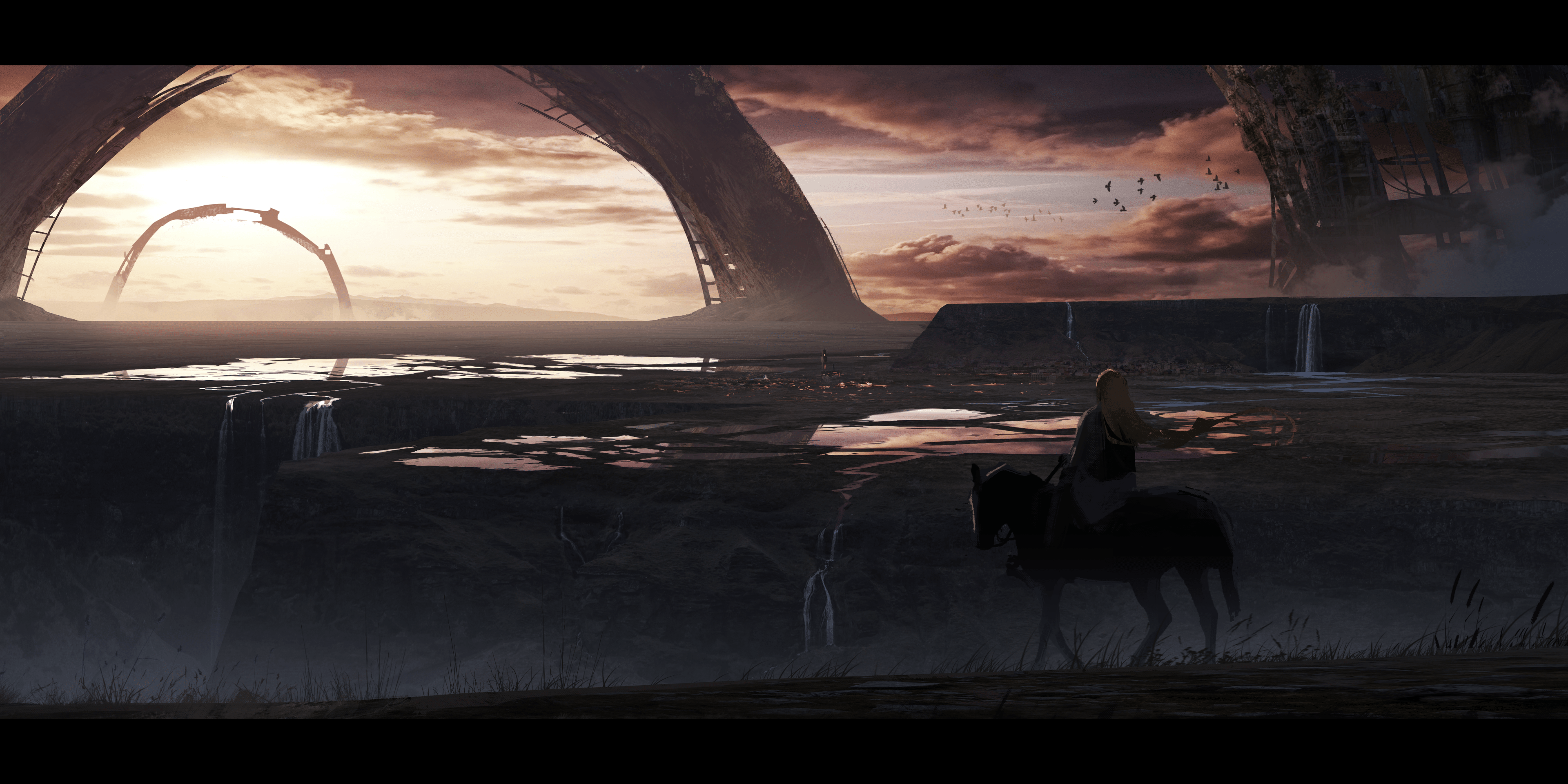 3840x1920 The Journey Has Just Begun HD Wallpaper. Background Image