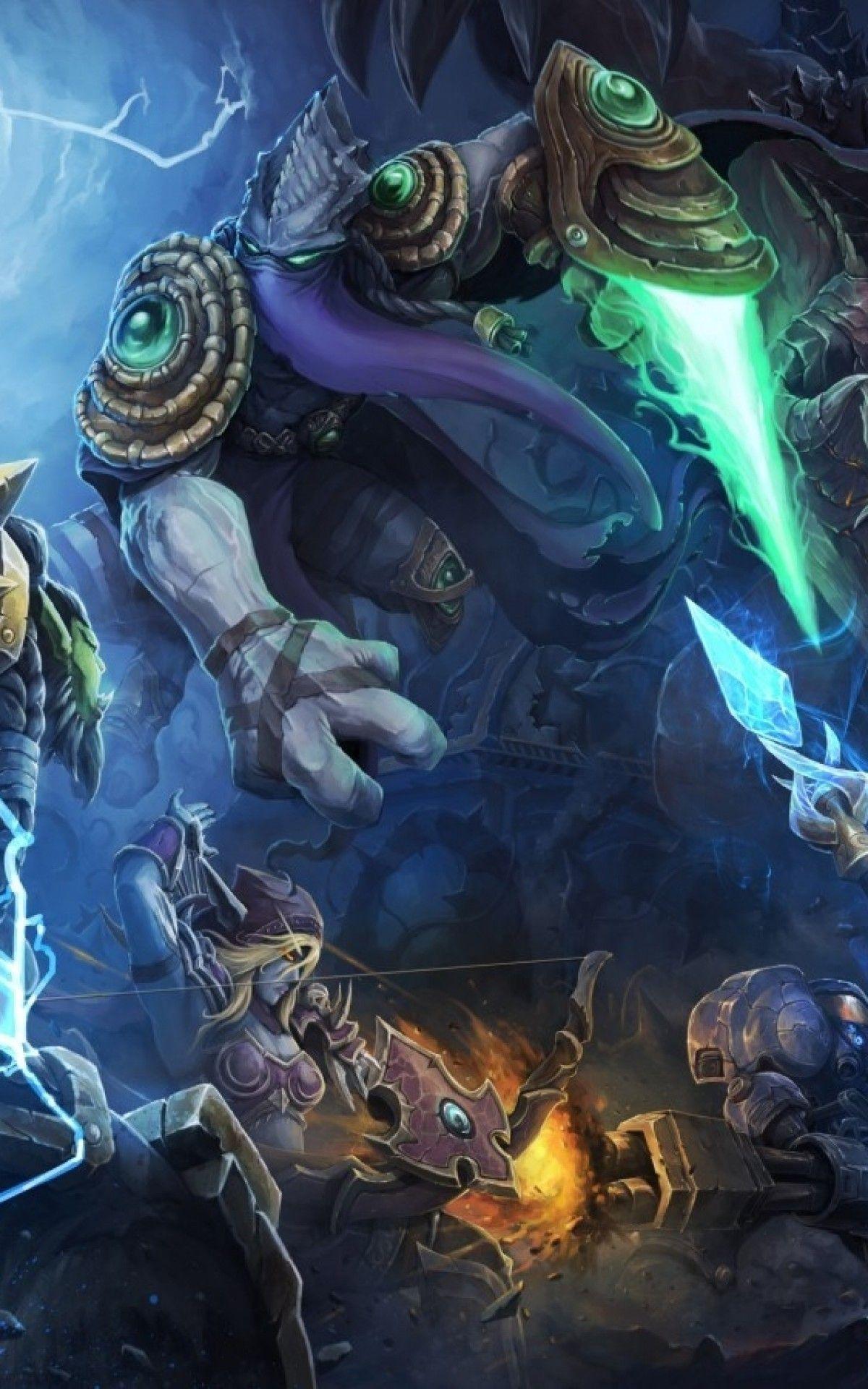1200x1920 Download 1200x1920 Archangel, Thrall, Heroes, Magic, Hammer