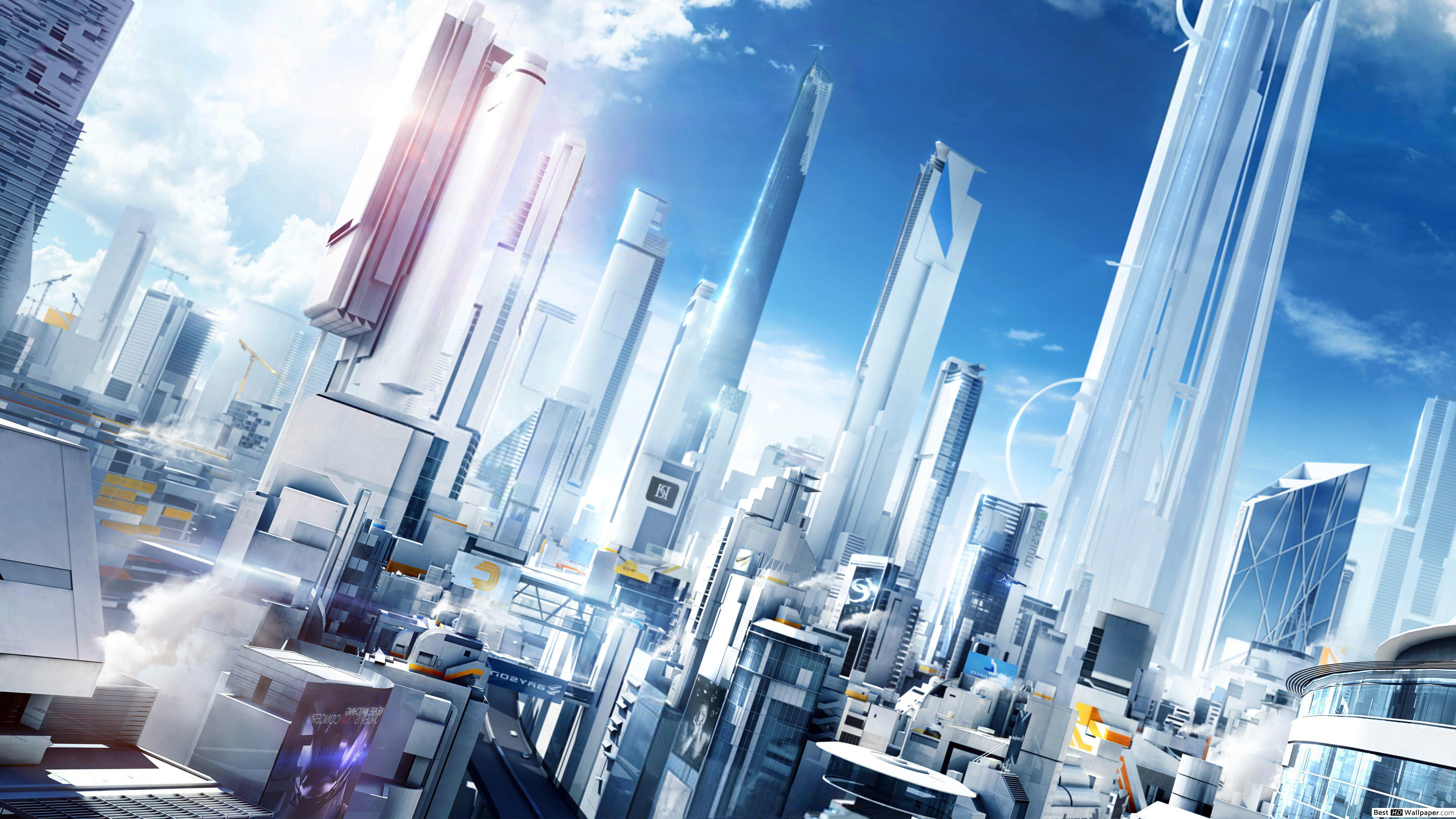 5120x2880 Mirror's Edge Catalyst : City of Glass HD wallpaper download