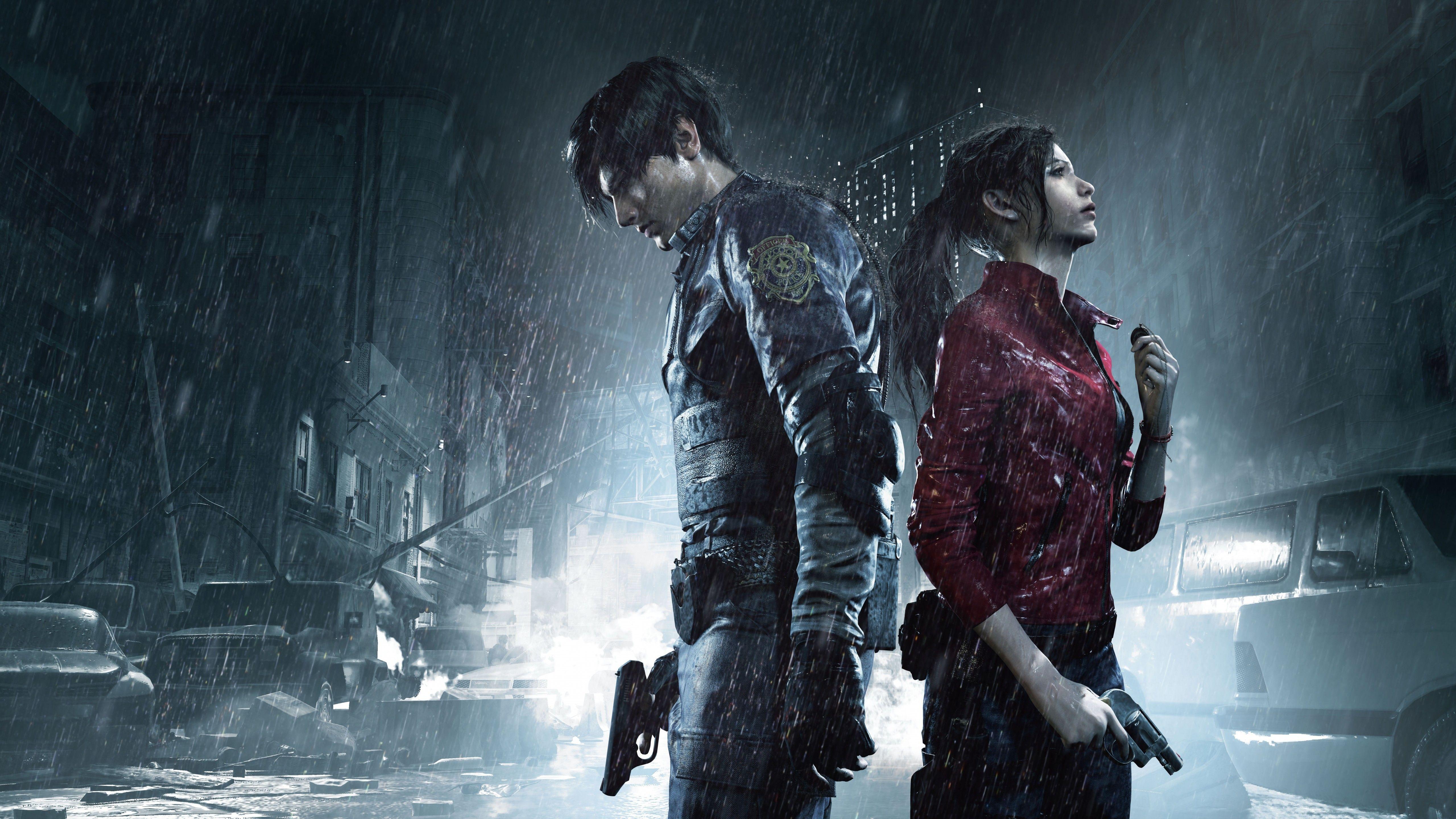 5120x2880 Download 5120x2880 Resident Evil Survival Games, Raining