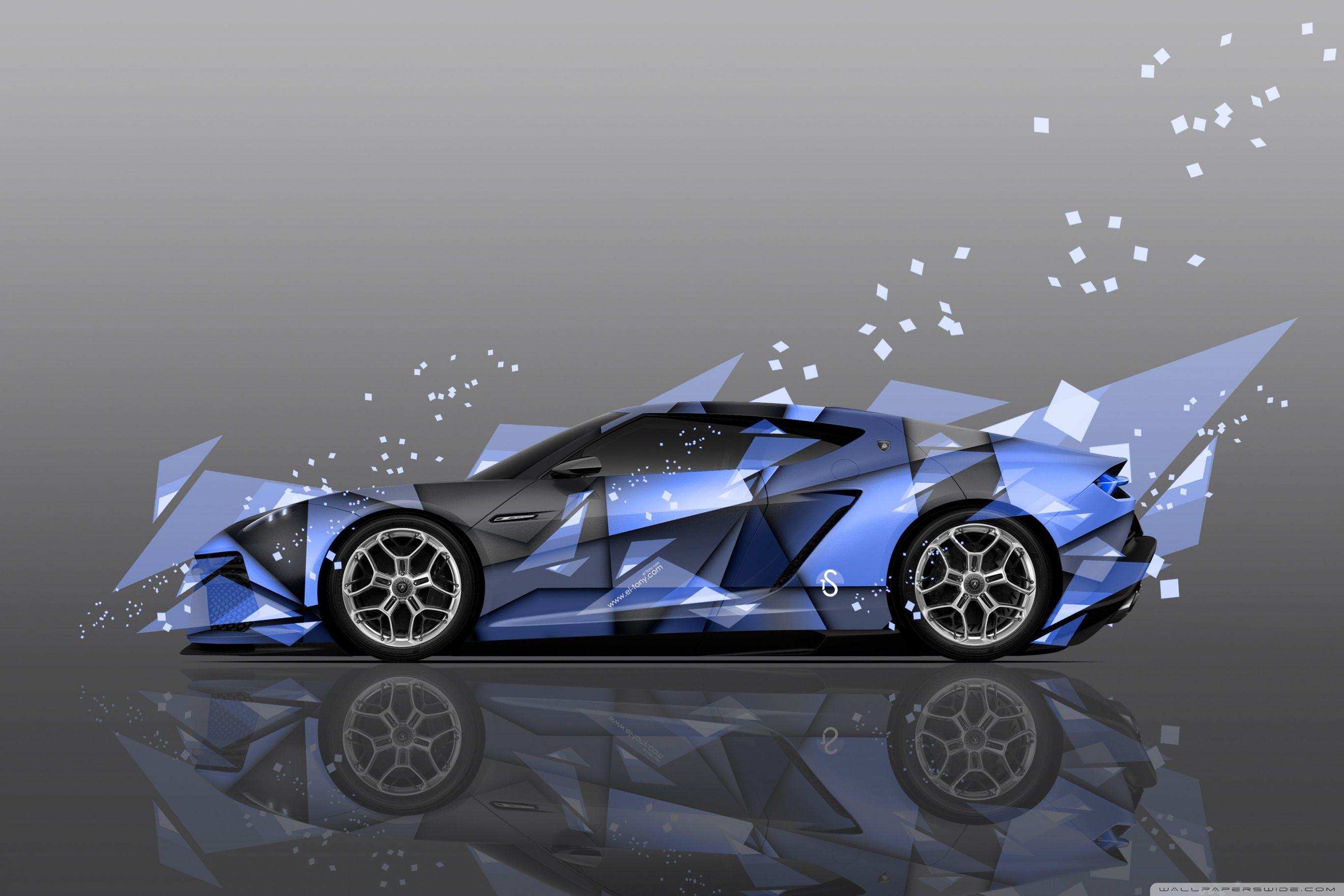2736x1824 Lamborghini Asterion Side Abstract Aerography Car design