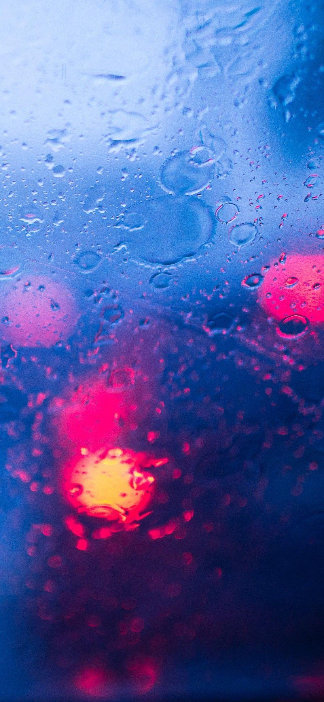 1125x2436 Rain Macro 4k iPhone XS, iPhone iPhone X HD 4k
