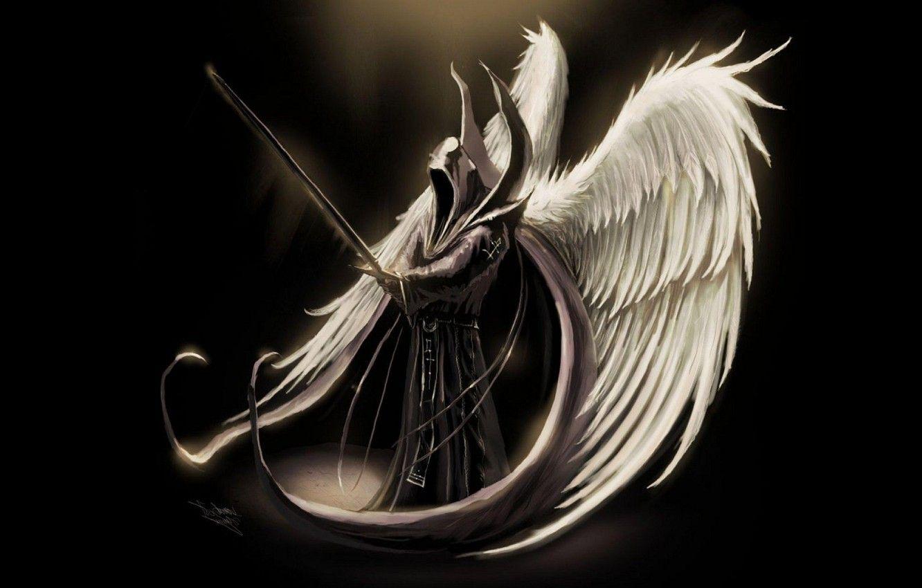 1332x850 Wallpaper Fantasy, Games, Wall, Wallpaper, Angel, Archangel image