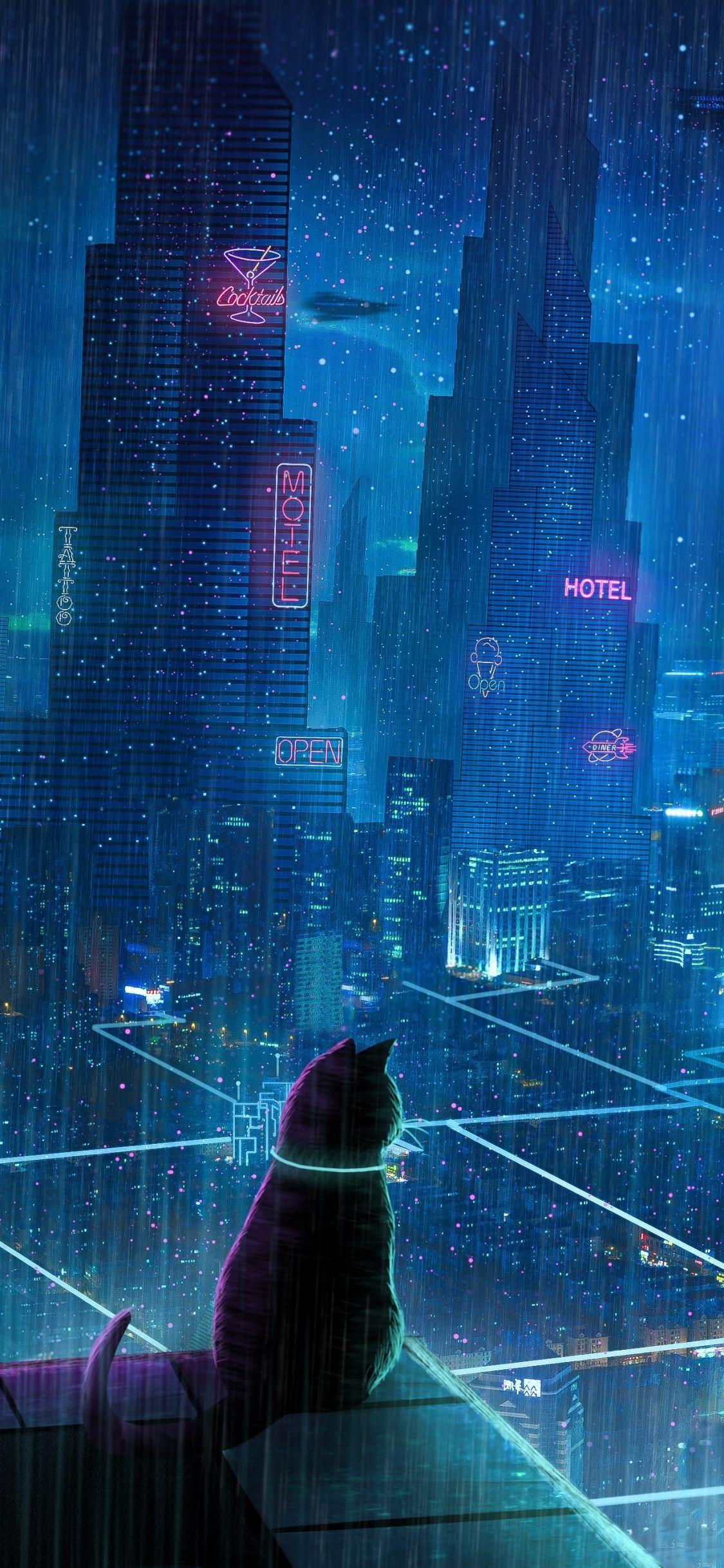 1125x2436 Anime Original (1125x2436) Wallpaper