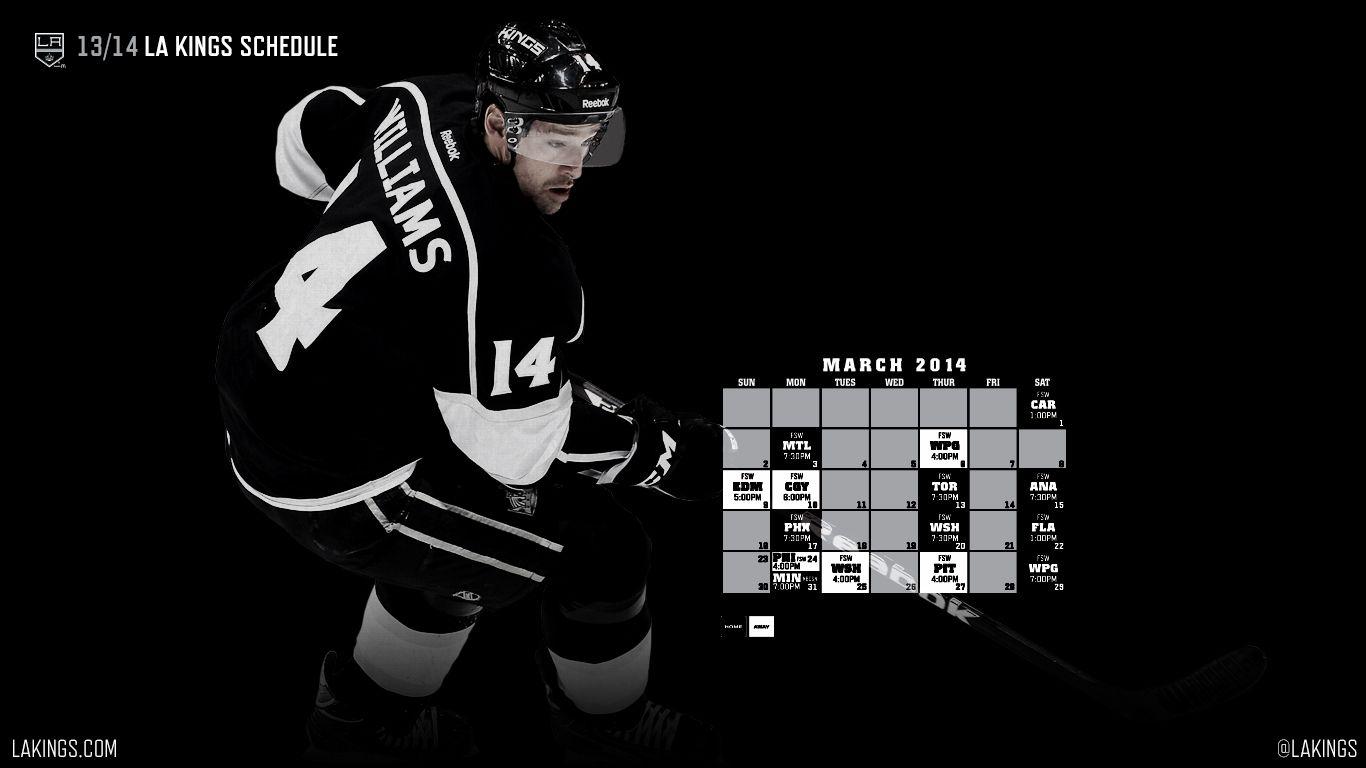 1366x768 LA Kings iPhone Wallpaper
