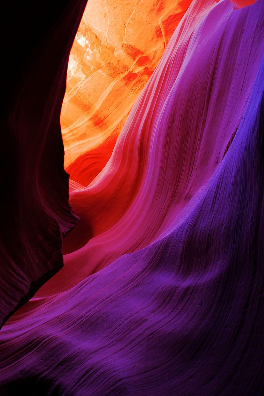 910x1365 HD wallpaper: antelope canyon, travel, slot canyon, phone