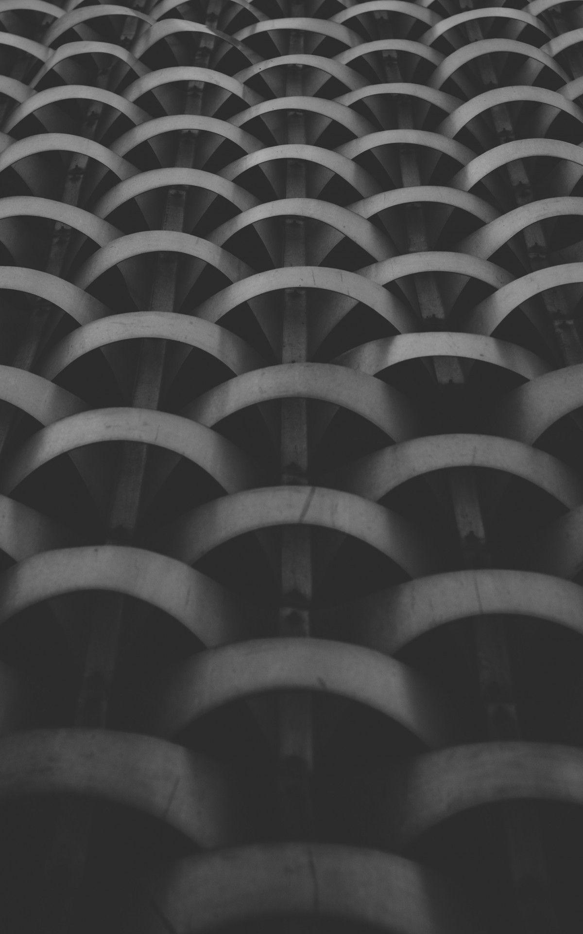 1200x1920 Download 1200x1920 Texture, Monochrome, Nested Wallpaper for Asus