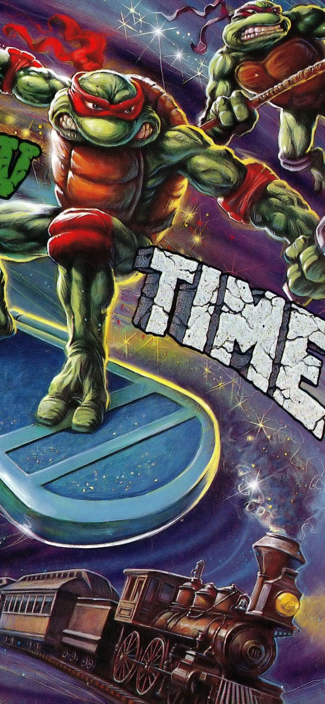 1125x2436 Video Game Teenage Mutant Ninja Turtles IV: Turtles In Time