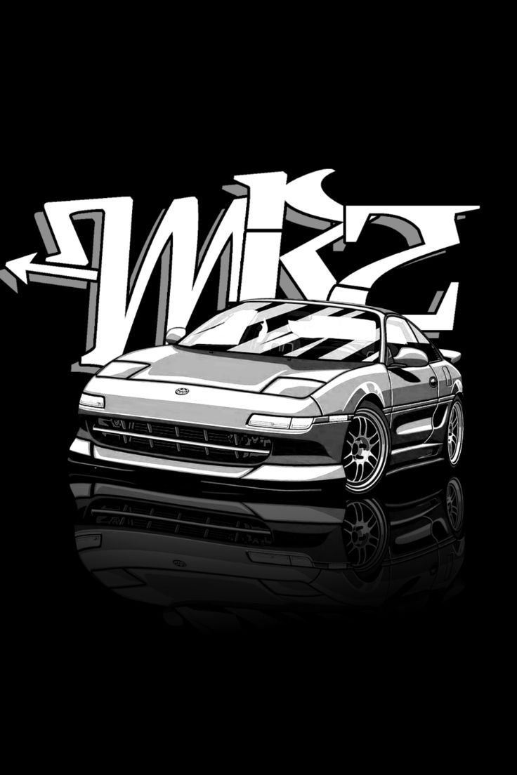 736x1104 Toyota MR JDM Car Design For T Shirt, Sticker, Poster, And More