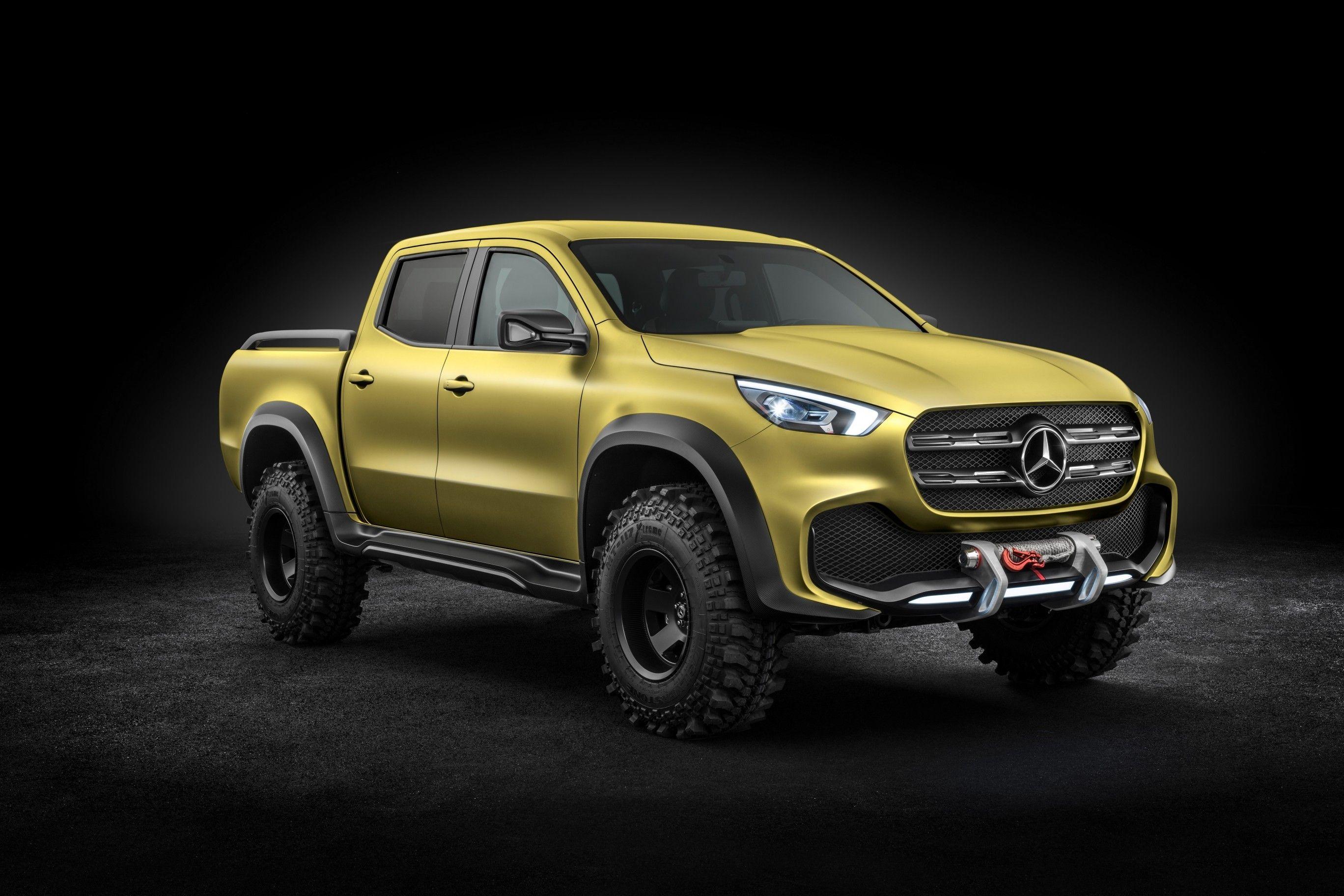 2736x1824 Download 2736x1824 Mercedes Benz X Class, Yellow, Side View