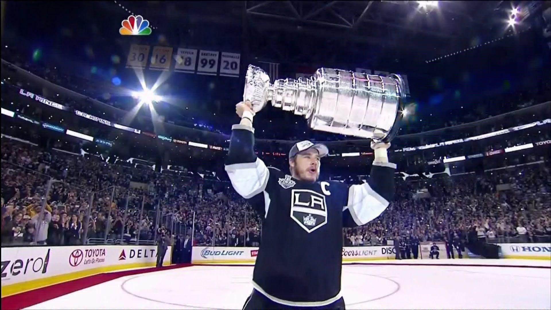 1920x1080 Los Angeles Kings 2014 Stanley Cup Champions Conn Smythe + Stanley
