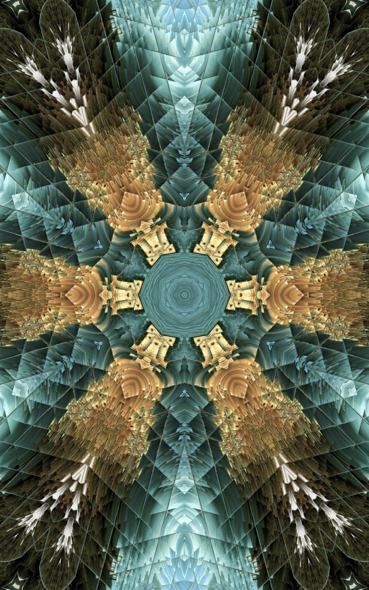1280x2048 Aquatic Kaleidoscope [1280x2048]. iPhone X Wallpaper X
