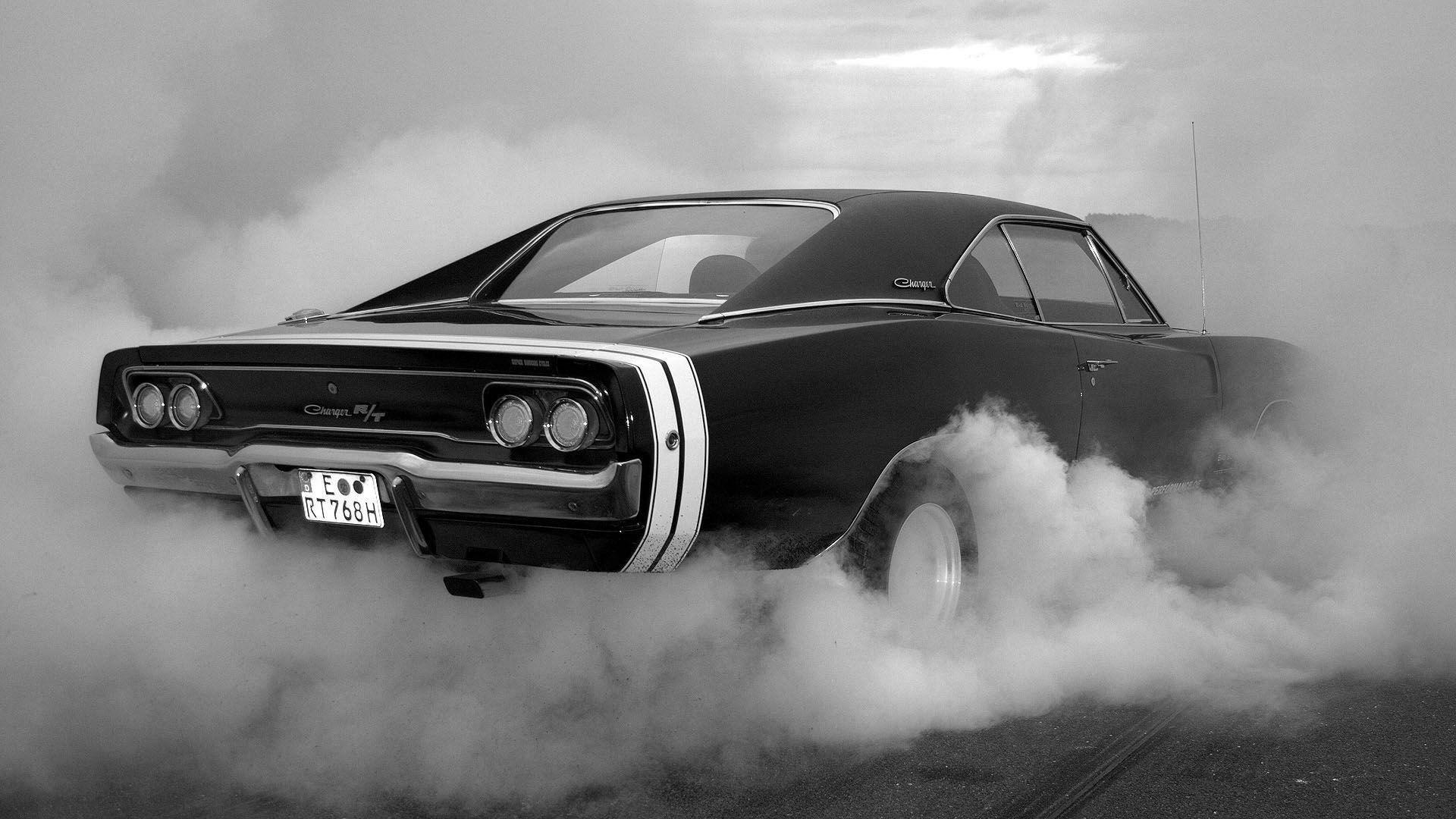50+ Old Cars In Black And White Color Wallpaper full HD