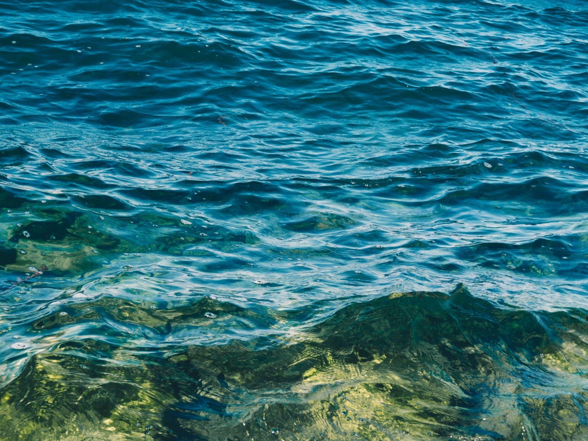 2048x1536 Download 2048x1536 Ocean, Ripples, Clean Water Wallpaper