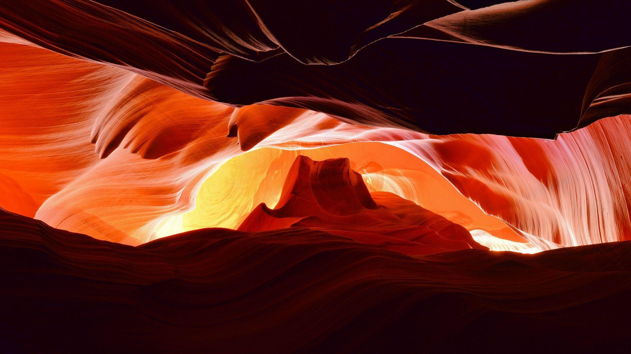 2048x1152 Antelope Canyon HD Wallpaper and Background Image