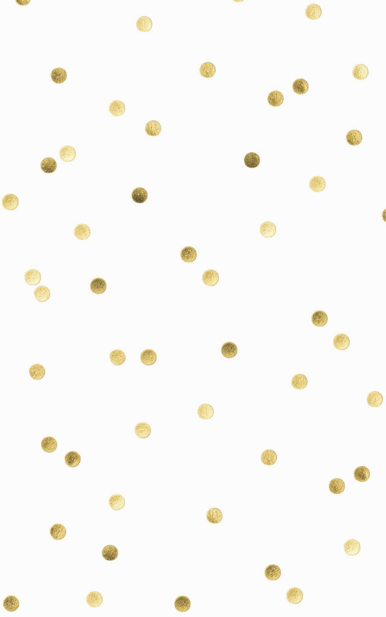 1280x2048 Gold Dot Wallpaper