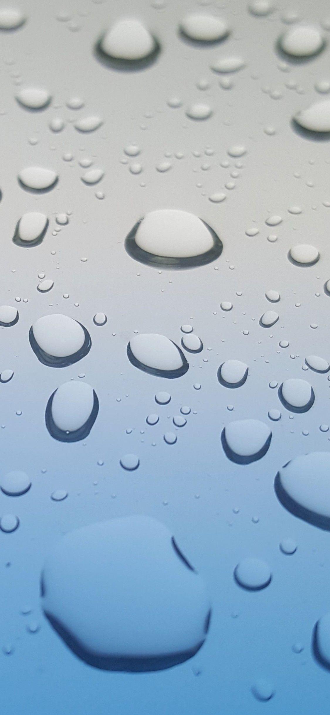 1125x2436 Rain Drops Surface 4k iPhone XS, iPhone iPhone X HD 4k