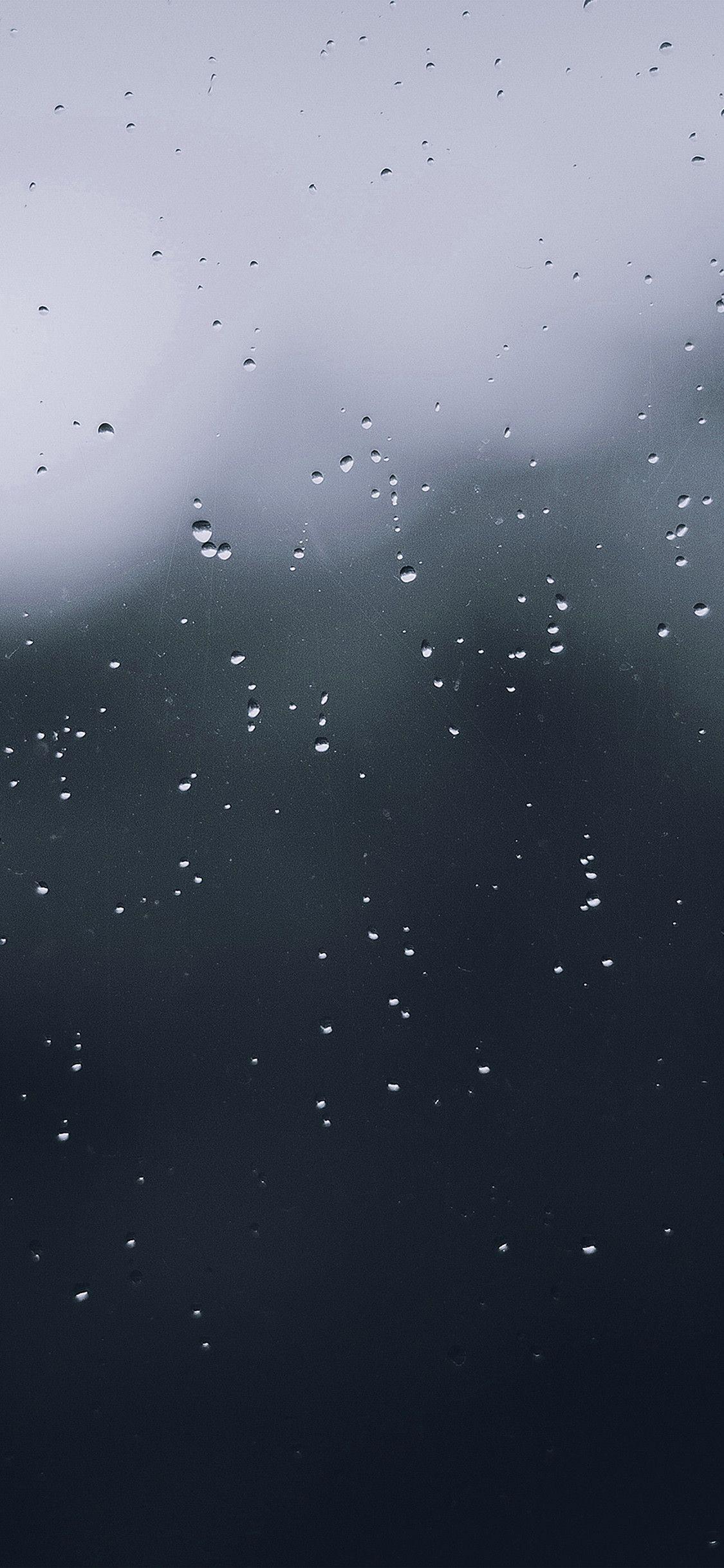 1125x2436 Rain Drop Wallpaper